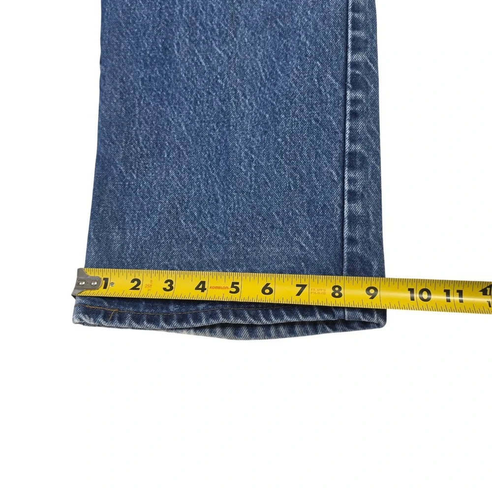 VTG Levi's 517 Jeans 40x32 Orange Tab Bootcut Blue Mens Denim *READ*